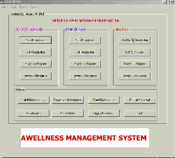 Awellness Management System